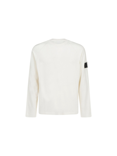 Stone Island Shadow Project Sweaters In White