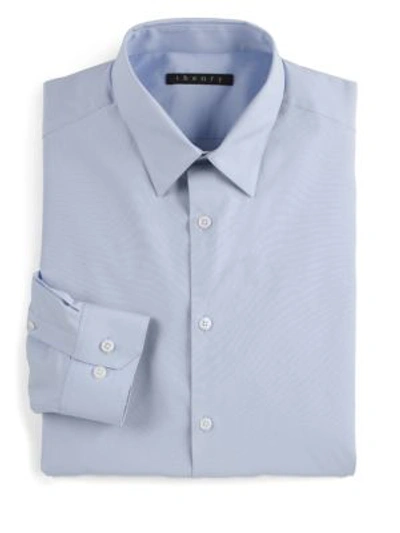 Theory Slim-fit Dover Sword Dress Shirt In Soft Blue