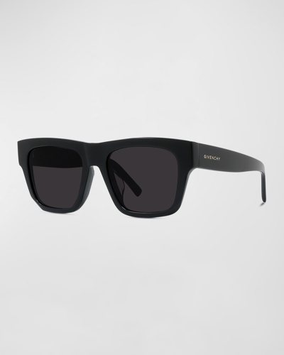 Givenchy Square Acetate Sunglasses In Black