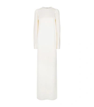 The Row Redha Silk Gown In White