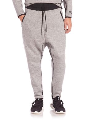 Y-3 Double-knit Track Pants In Grey | ModeSens