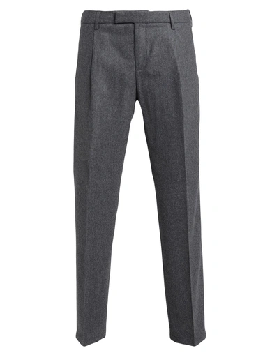 Dunhill Mayfair Slim-fit Wool-flannel Trousers In Gray