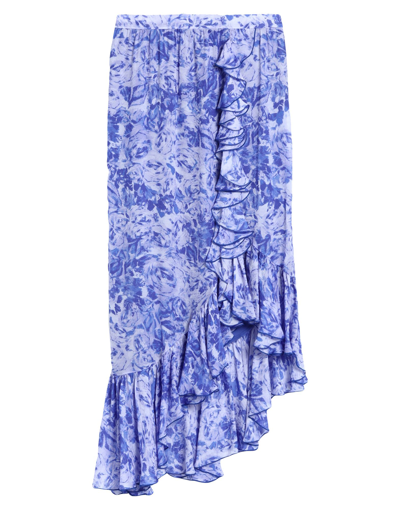 Pinko Mini Skirts In Blue
