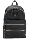 Marc Jacobs Biker Nylon Backpack - Black In Black/silver