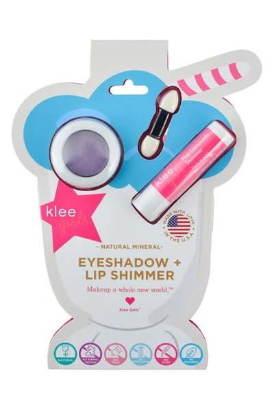 Klee Kids' Fairy Purple Twinkle Eyeshadow & Lip Shimmer Play Makeup Kit