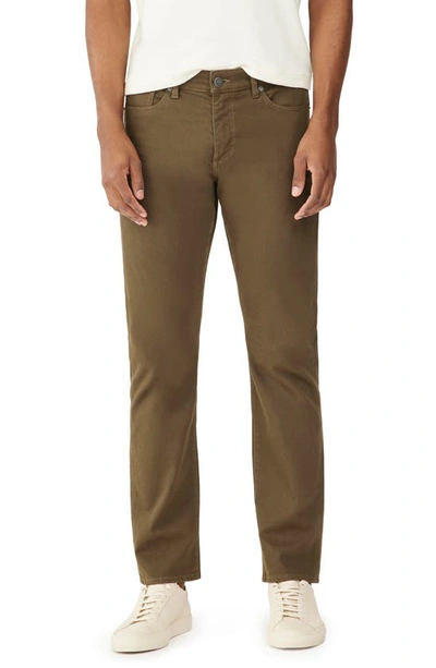 Dl1961 Russell Slim Straight Leg Jeans In Army Green