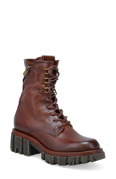 A.s.98 Haider Lug Sole Boot In Whiskey