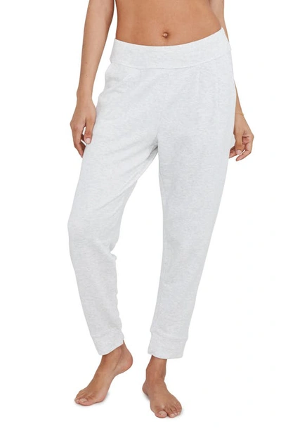 Hatch Women's The Over Under The Bump Maternity Joggers In Oat Melange