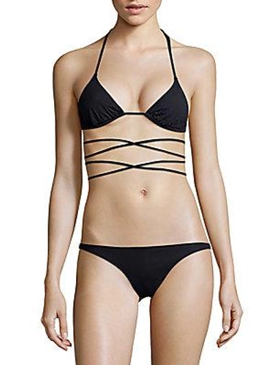 Melissa Odabash Two-piece Strappy Bikini In Black