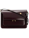 Marni Trunk Shoulder Bag In Red