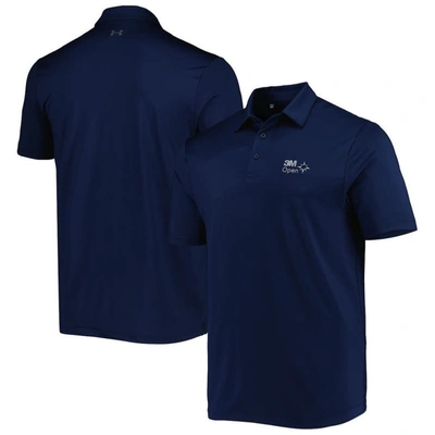 Under Armour Navy 3m Open T2 Green Polo