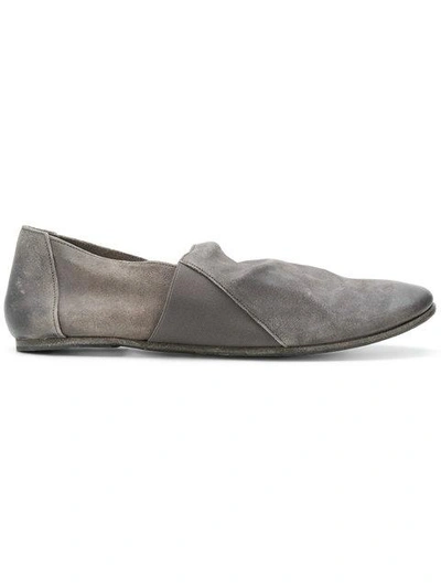The Last Conspiracy Smooth Slip-on Loafers - Grey
