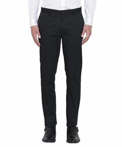 Givenchy Slim Fit Cotton Pants In Nero