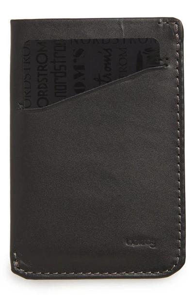 Bellroy Card Sleeve Wallet In Obsidian