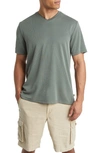 Tommy Bahama Coastal Crest Islandzone® V-neck T-shirt In Dark Fern