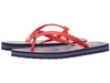 Tory Burch Thin Flip Flop In Samba/sailing Blue