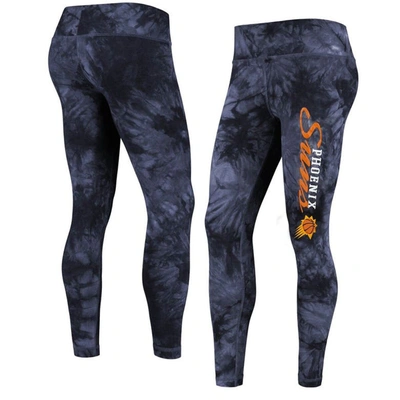 Concepts Sport Black Phoenix Suns Burst Tie-dye Leggings