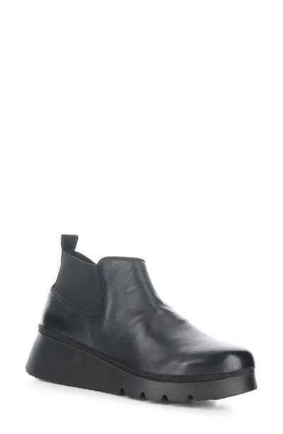 Fly London Pada Chelsea Boot In 000 Black Soft