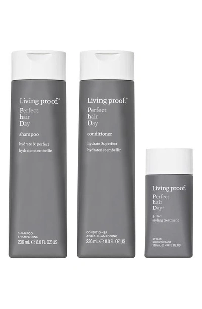 Living Proof Brilliantly Hydrated + Healthy Set Usd $89 Value
