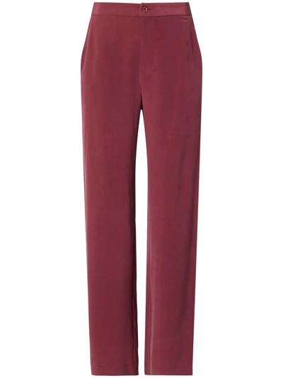 Equipment Aeslin Silk Trousers In Purple