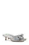 Larroude Valerie Sandal In Silver