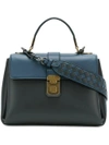 Bottega Veneta Ardoise Nappa Medium Piazza Bag - Blue