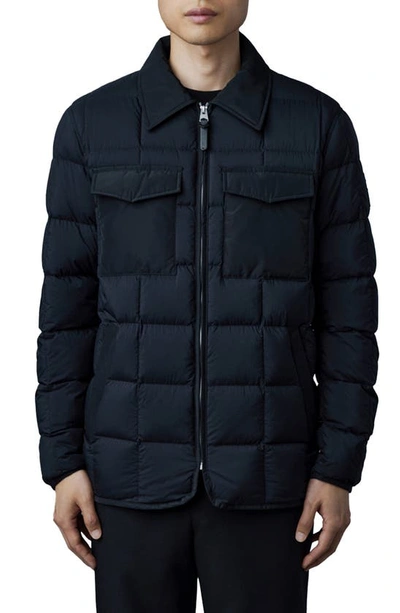 Mackage Osmond Water Repellent 800 Fill Power Down Puffer Jacket In Black