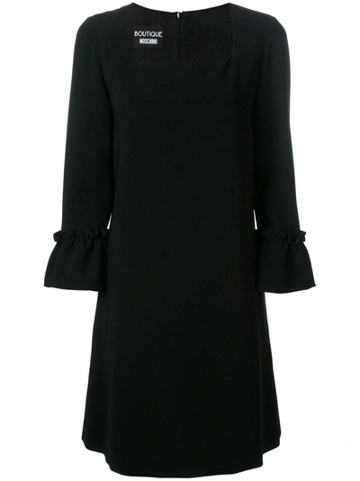 Boutique Moschino Ruched Sleeve Dress