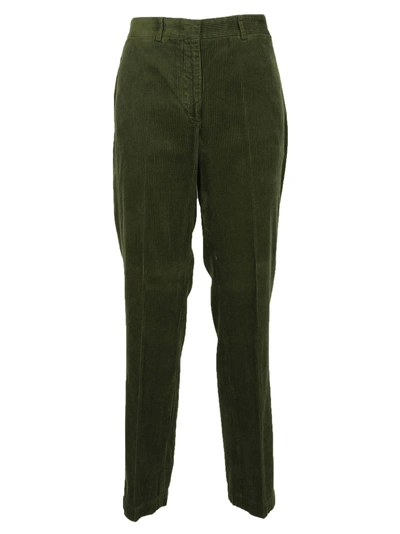 Ql2 Quelledue Silvia Trousers In Olive Green