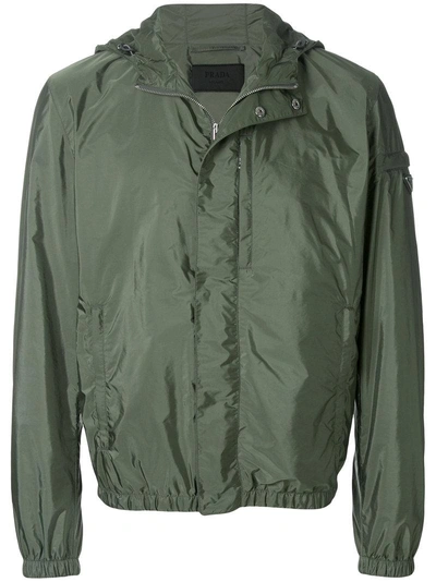 Prada Lightweight Zipped Jacket - Green