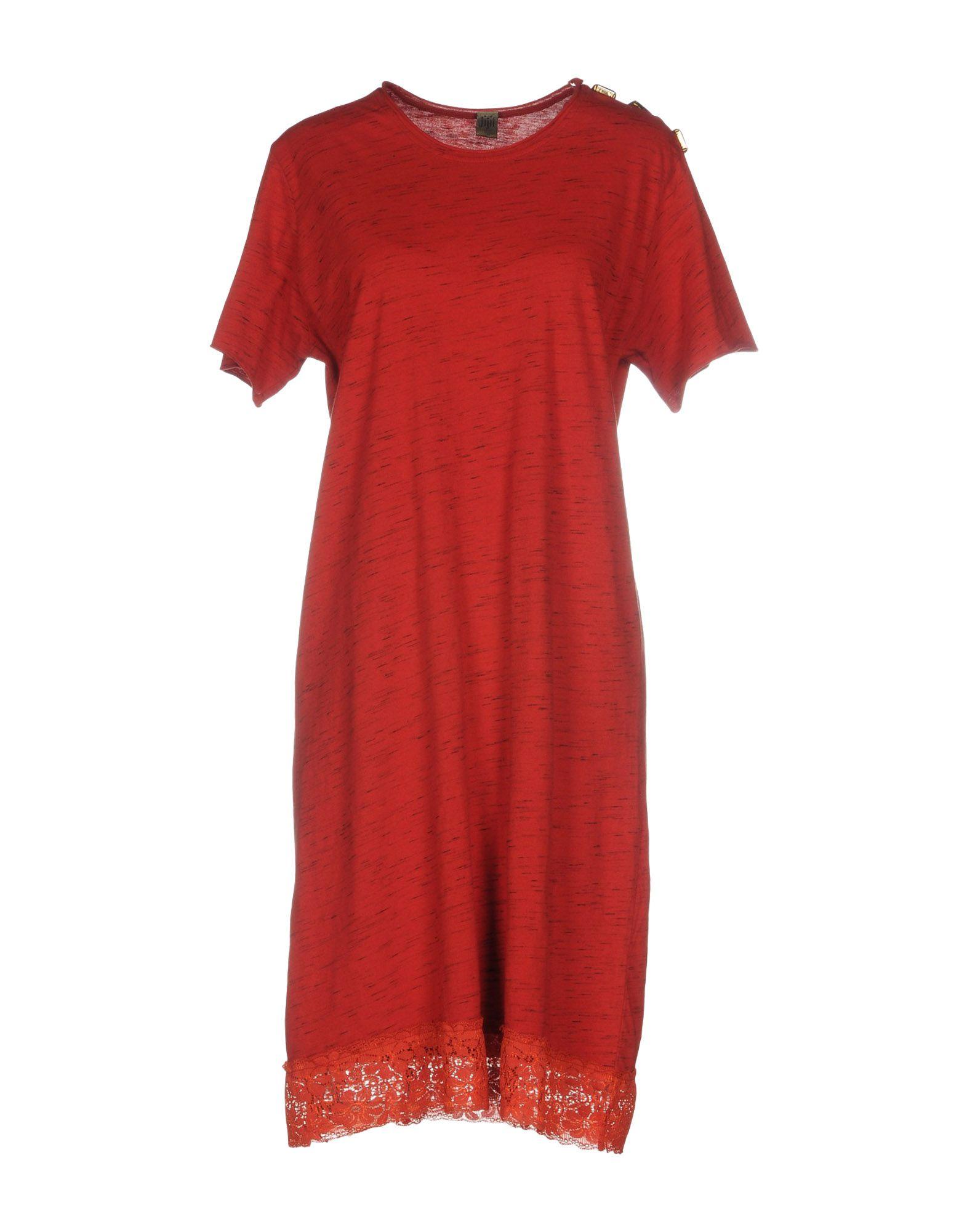 Jijil Knee-length Dress In Red | ModeSens