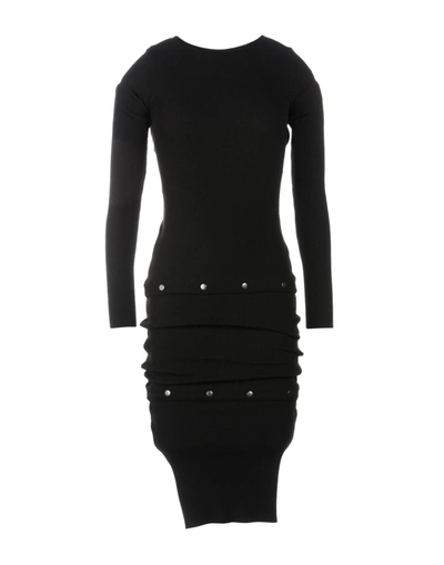 Pinko Midi Dresses In Black