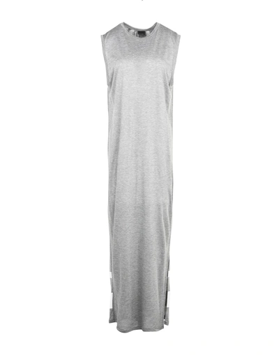 Pinko Long Dress In Grey