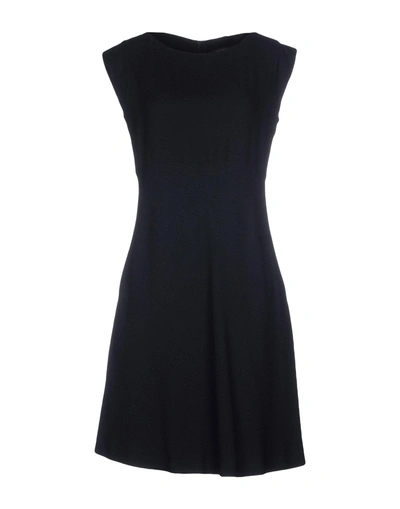 Antonelli Short Dress In Dark Blue