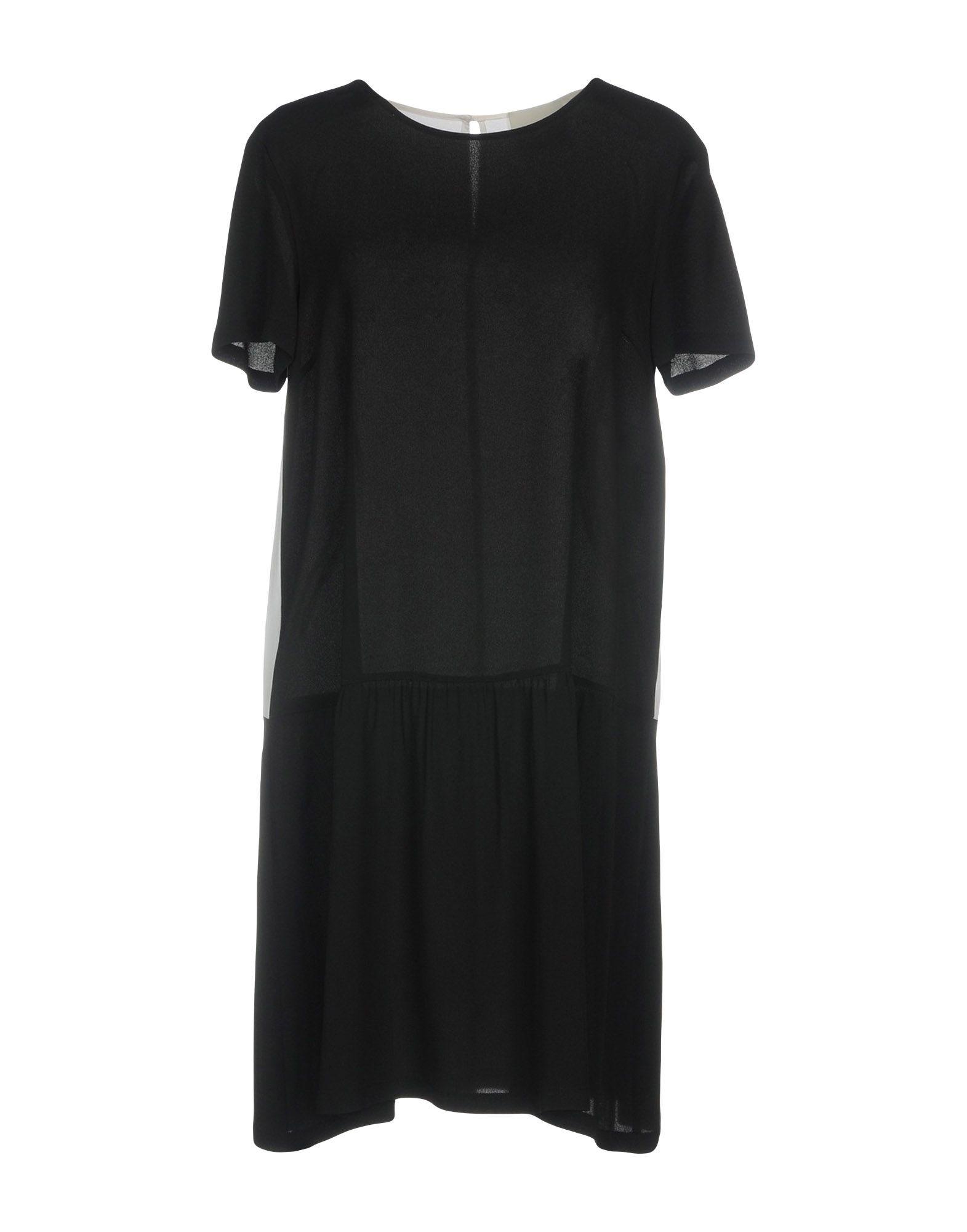 Gotha Short Dress In Black | ModeSens