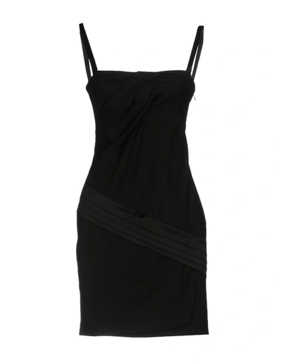 Pinko Short Dresses In Black