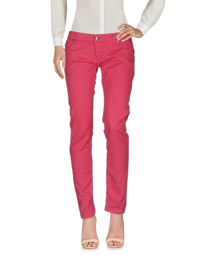 Liu •jo Casual Pants In Garnet