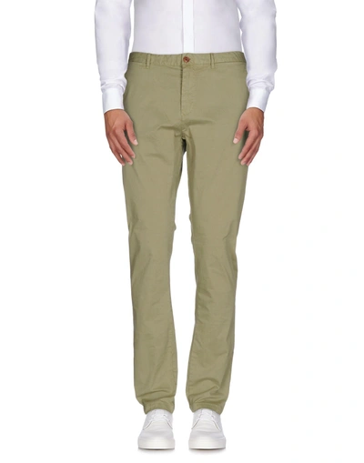 Scotch & Soda Casual Pants In Military Green