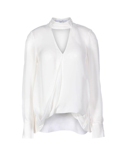 Derek Lam 10 Crosby Blouse In White