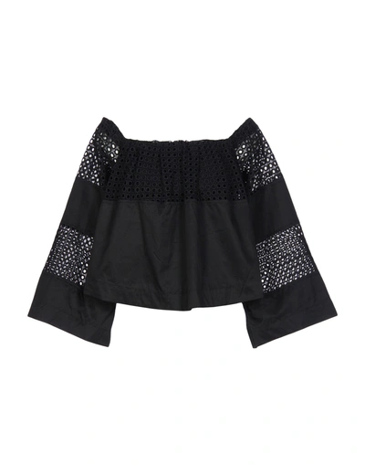 Kendall + Kylie Blouse In Black