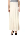 The Row Maxi Skirts In Ivory