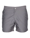 Brunello Cucinelli Swim Trunks In Grey