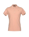 Diesel Polo Shirts In Skin Color