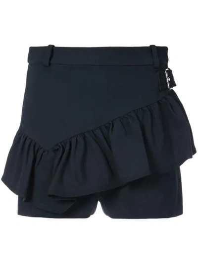 3.1 Phillip Lim / フィリップ リム Phillip Lim Ruffled Shorts In Midnight