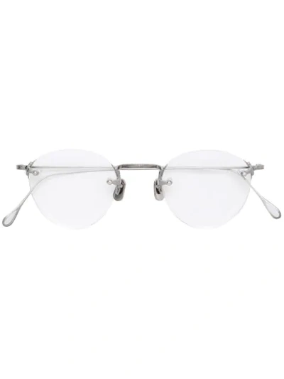 Eyevan7285 140 Round Glasses In Metallic