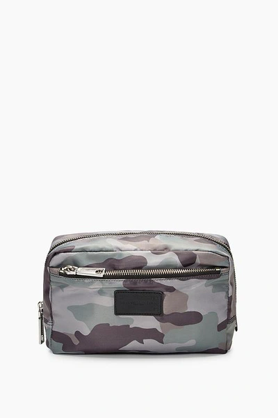 Rebecca Minkoff Camo-print Nylon Cosmetic Pouch In Camo Print