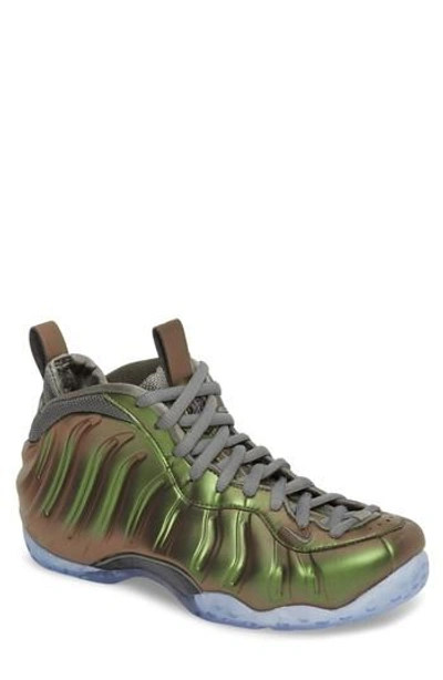 Nike Air Foamposite 1 Casual Shoes (check Description For Sizing Information), Men's, Grey In Green