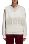 Adidas Originals Originals Adibreak Sweatshirt In Chalk White/ Chalk White