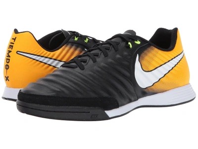Nike Tiempox Ligera Iv Ic In Black/white/laser Orange/volt | ModeSens