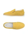 Tod's Sneakers In Acid Green